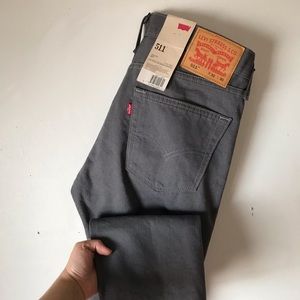 Levi’s 511 32x30 Gray Jeans